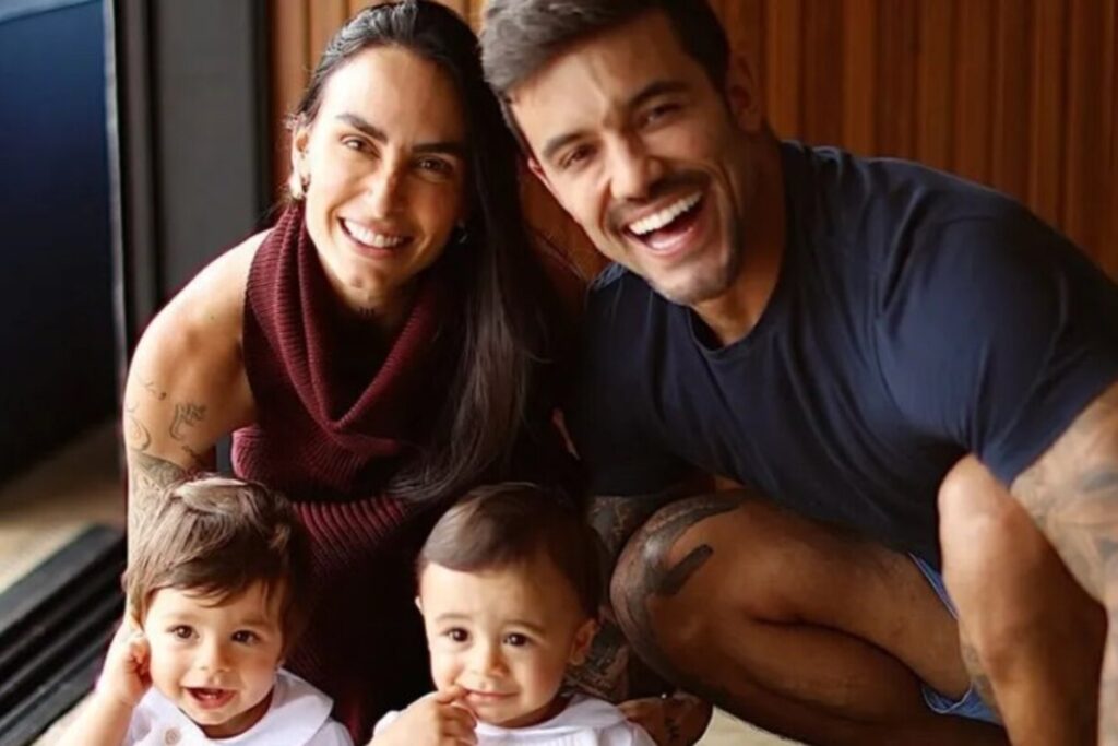 clara-maia-reflete-sobre-papel-do-marido-com-os-filhos:-“nao-e-ajuda”