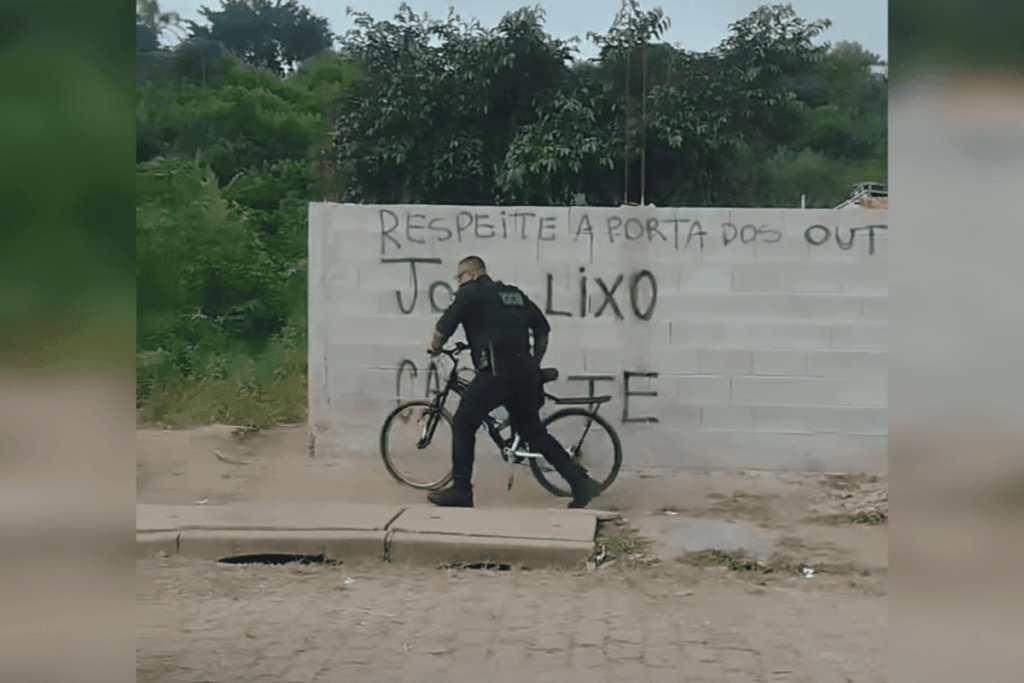 gcm-joga-bicicleta-de-entregador-em-corrego-durante-abordagem.-veja-video