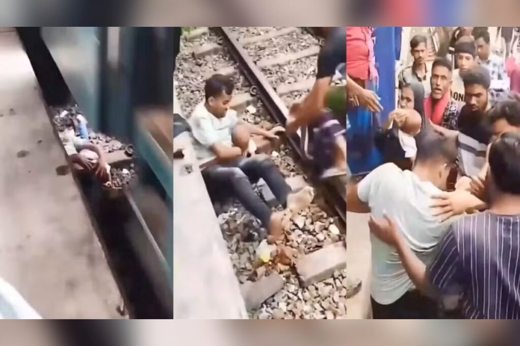 pai-salva-filho-em-trilhos-durante-passagem-de-trem-em-bangladesh.-video