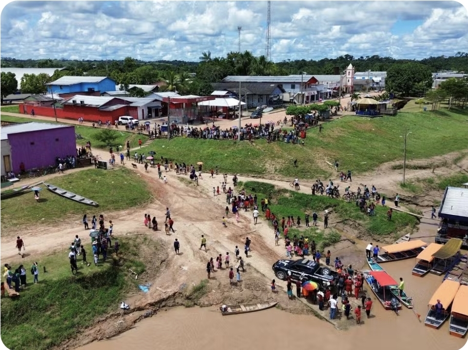 Bombeiros iniciam buscas por indígena que desapareceu após sair para caçar no Acre