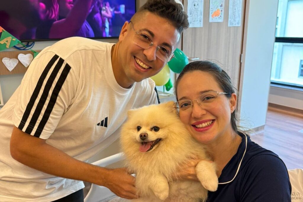 hospital-no-rio-promove-cha-de-bebe-com-visita-pet-para-gestante