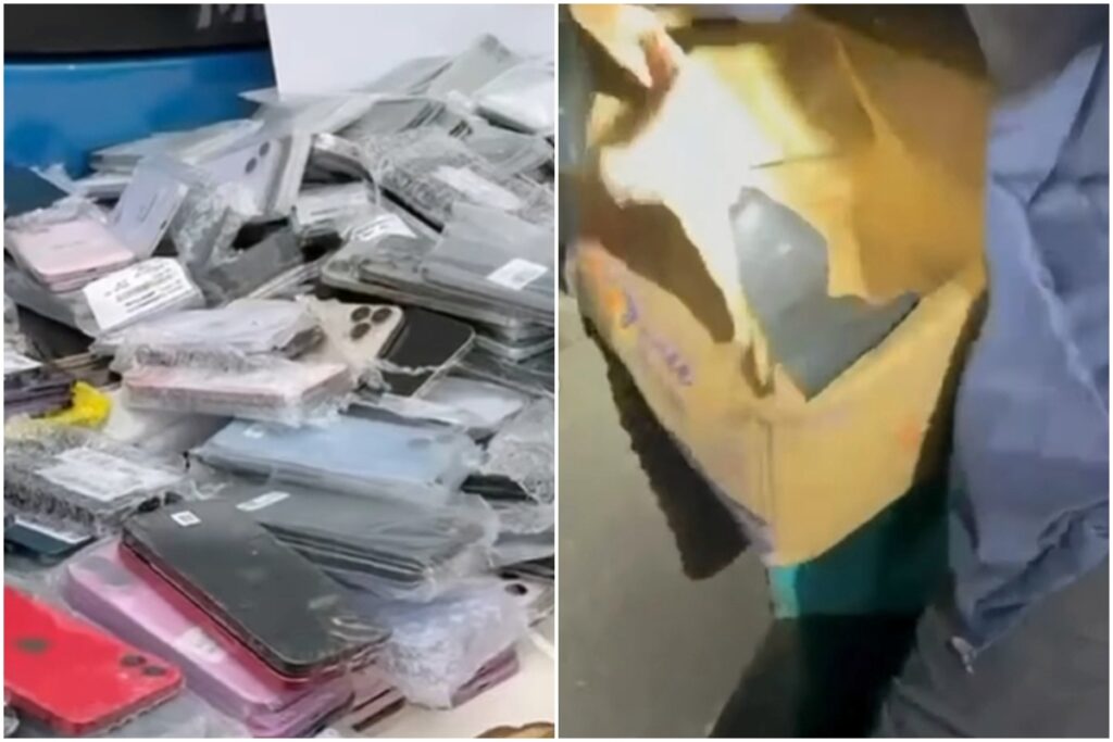 r$-3-milhoes:-receita-acha-mais-de-mil-iphones-escondidos-em-onibus