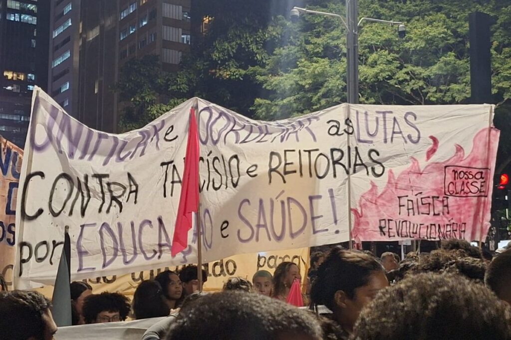 greve-na-usp:-protesto-de-estudantes-na-paulista-mira-tarcisio