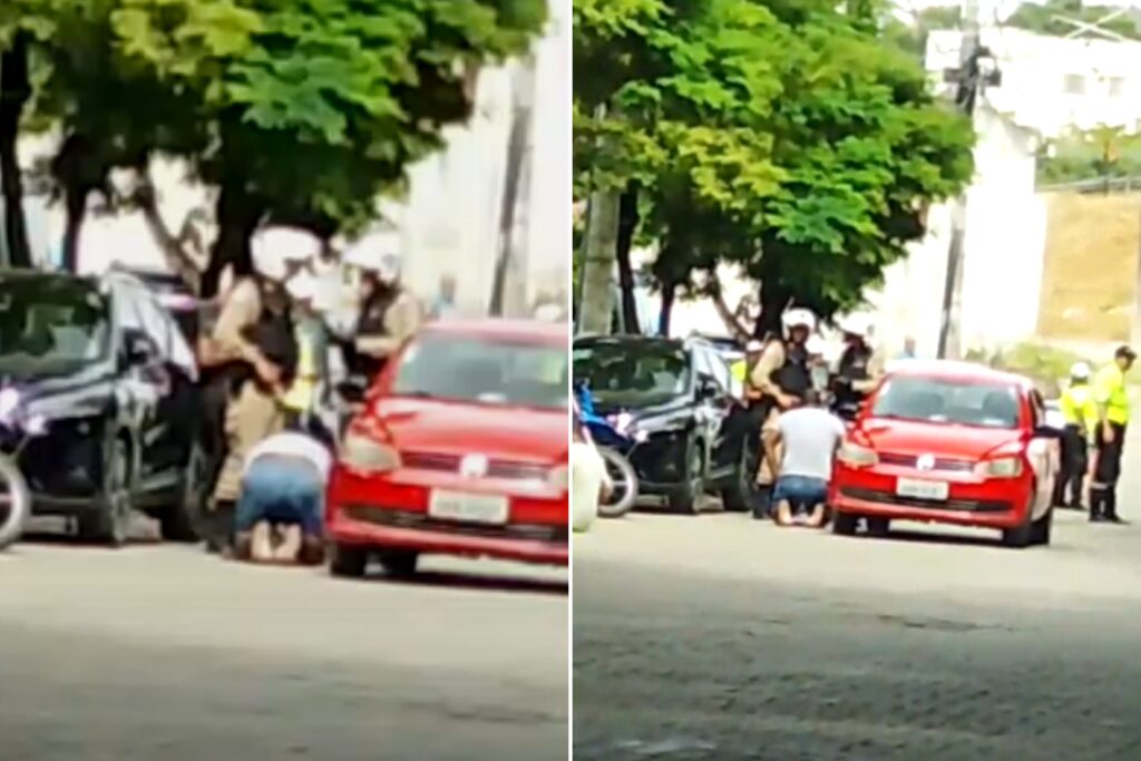 motorista-ajoelha-e-implora-para-pm-nao-apreender-carro-irregular.-video