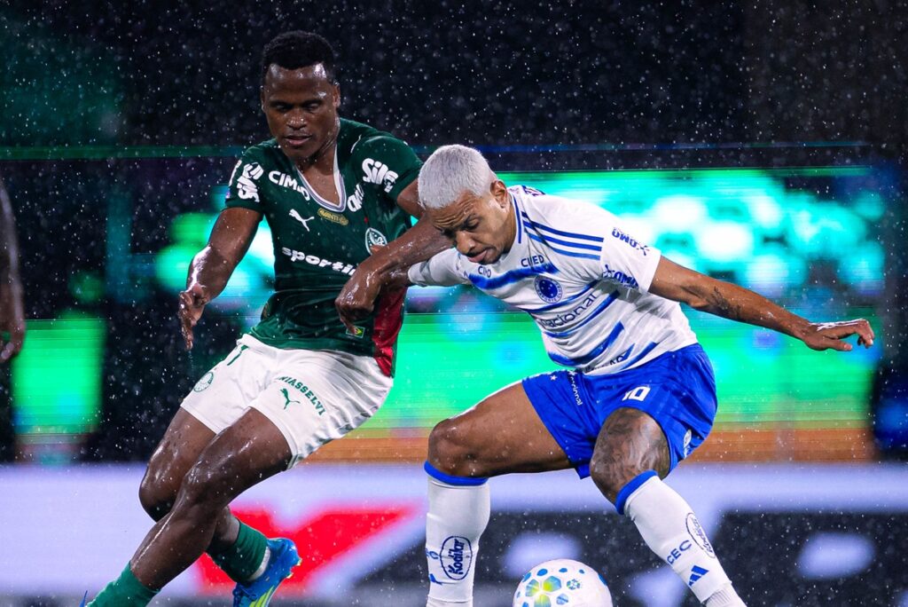 brasileirao:-sob-chuva,-palmeiras-e-cruzeiro-empatam-em-1-x-1