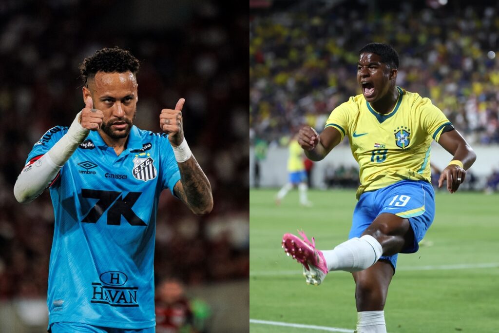 neymar-e-endrick-conversam-apos-convocacao-para-a-copa-do-mundo