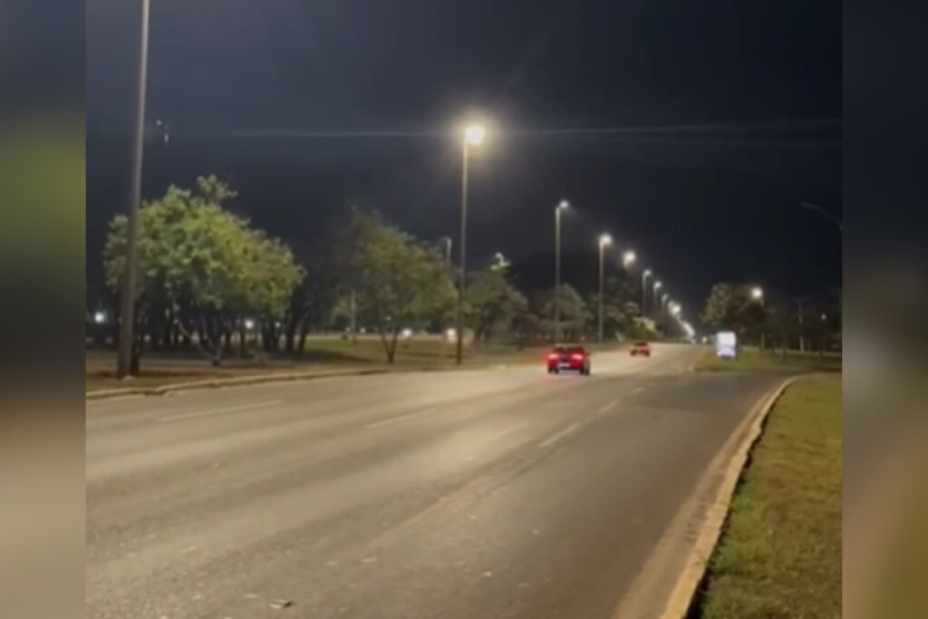 veja-momento-do-flagrante-de-“racha”-entre-bmw-e-golf-na-asa-sul.-video