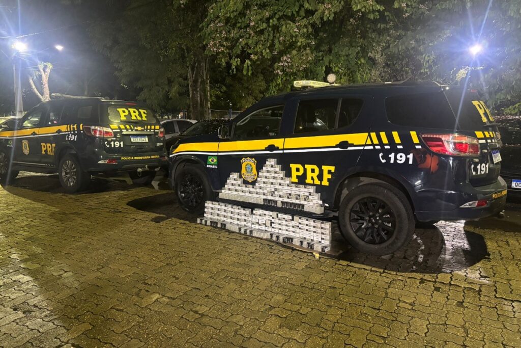 rio:-prf-apreende-10-mil-municoes-de-fuzil-em-carro;-motorista-e-presa.-veja-video