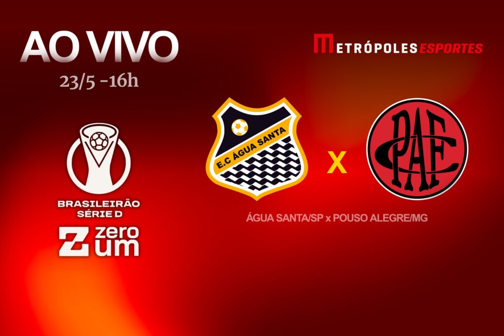 serie-d-zeroum:-metropoles-transmite-agua-santa-sp-x-pouso-alegre-mg