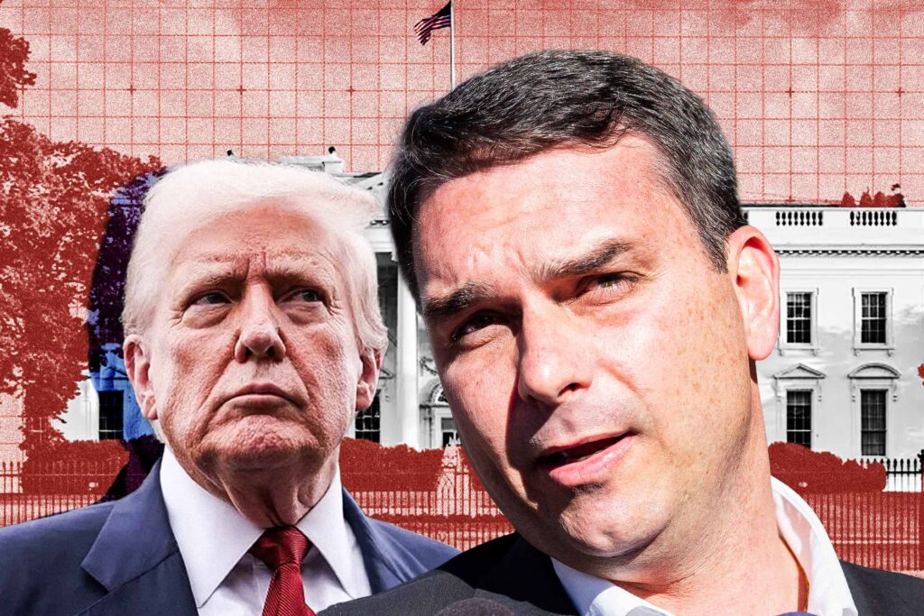 flavio-bolsonaro-busca-reforcar-lacos-com-trumpismo-nos-eua-apos-caso-dark-horse