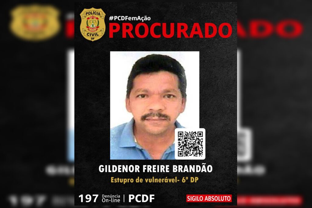 pcdf-procura-foragido-suspeito-de-estuprar-duas-criancas