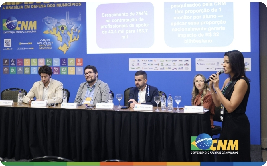 “Judicialização e custos da educação especial preocupam gestores municipais”, alerta prefeito Rodrigo Damasceno na XXVII Marcha a Brasília em Defesa dos Municípios