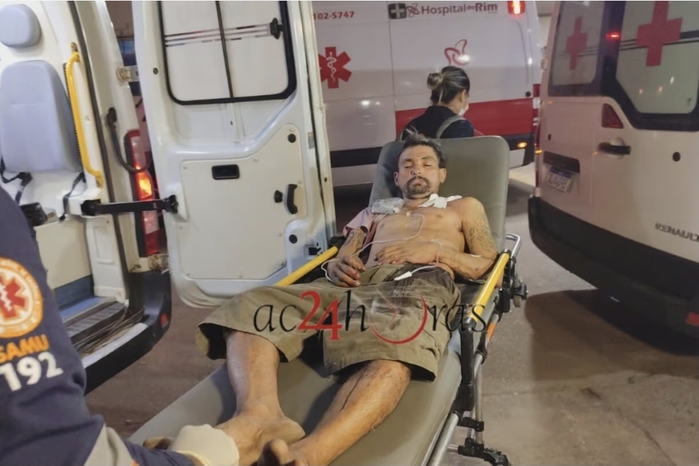 Homem em situação de rua é ferido com facada durante discussão por droga e bebida