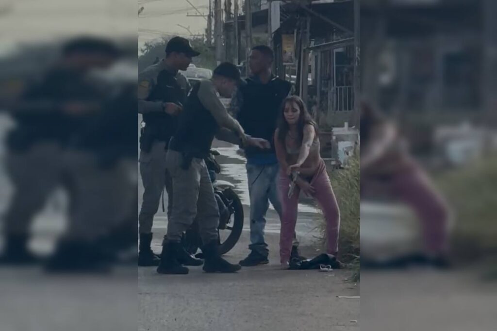 ppk-belica:-abordagem-a-mulher-com-pistola-na-vagina-teve-barraco