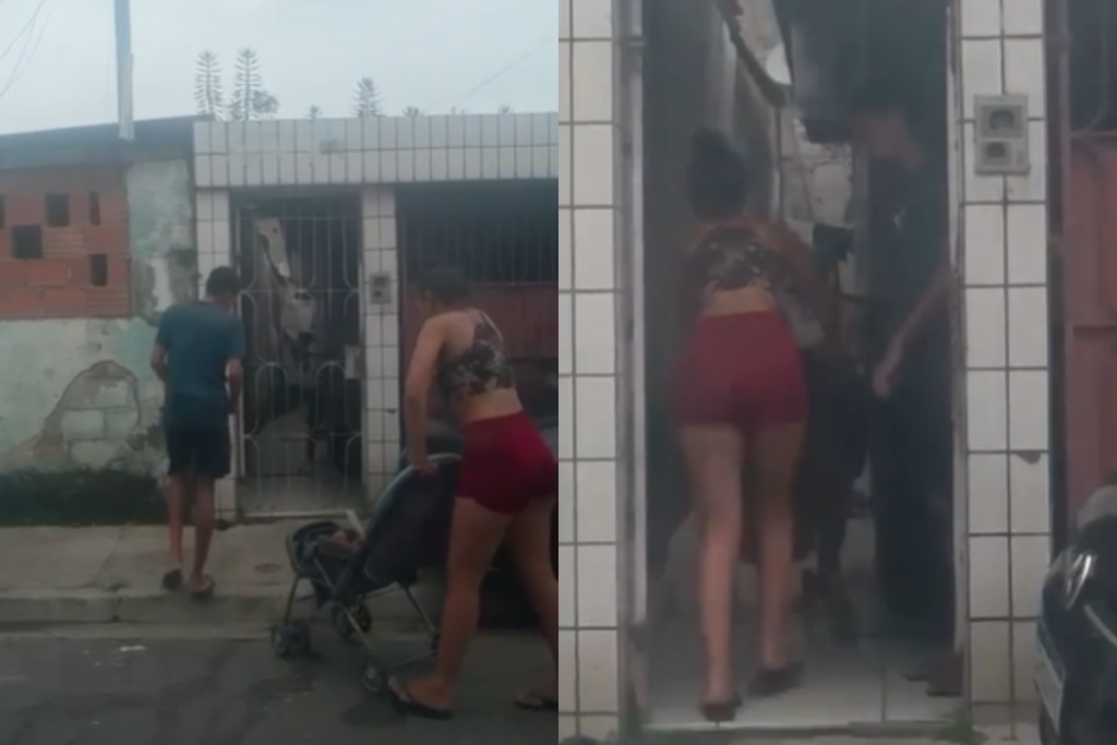 casal-e-preso-apos-usar-carrinho-de-bebe-para-abastecer-biqueiras