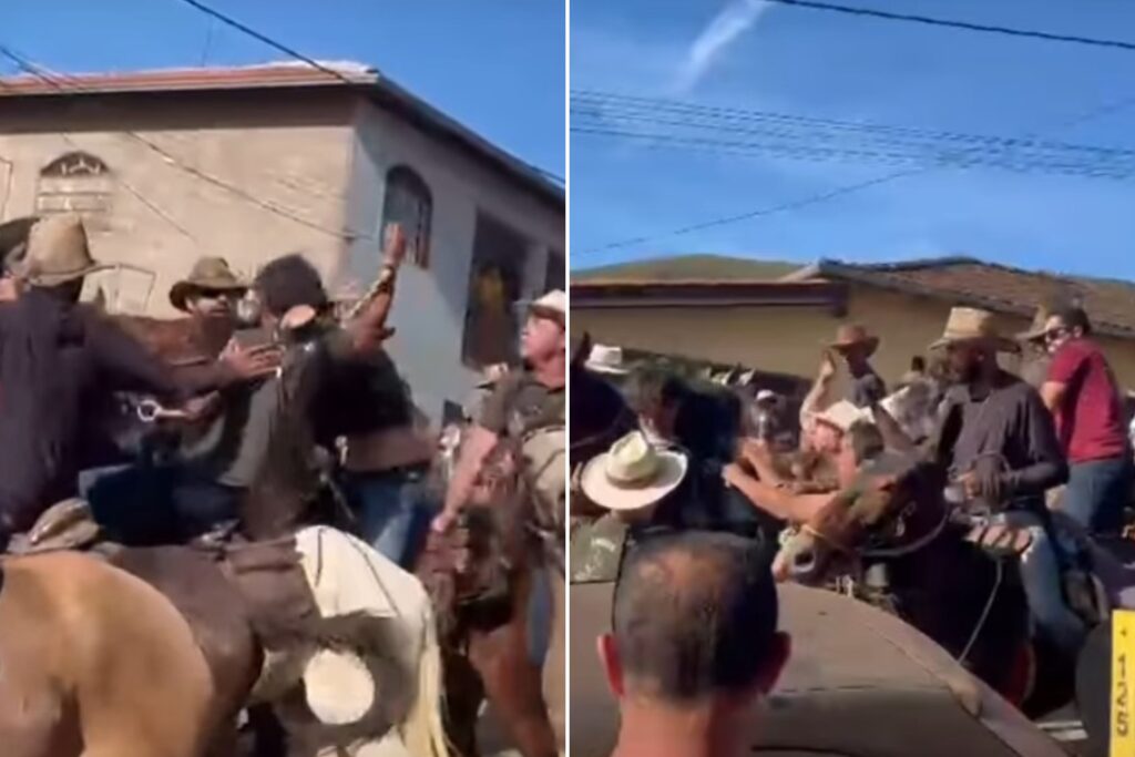 homem-e-derrubado-de-cavalo-e-espancado-durante-romaria-em-mg