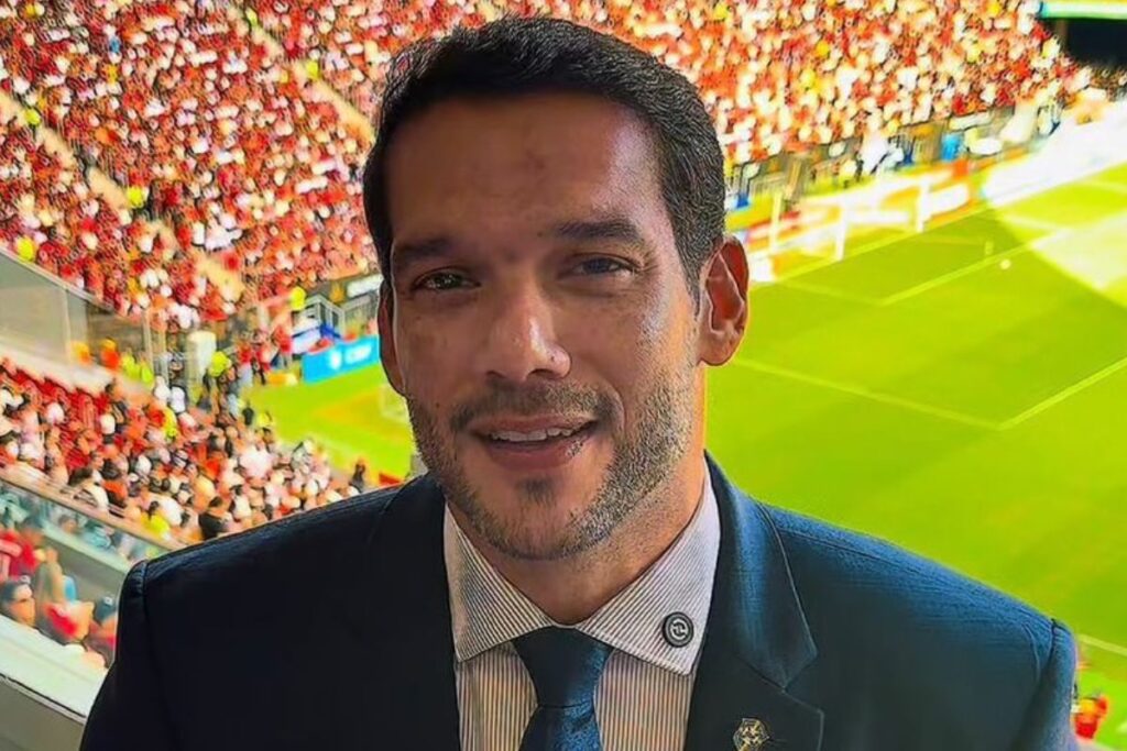 presidente-da-cbf,-samir-xaud-se-reconcilia-com-esposa-apos-crise