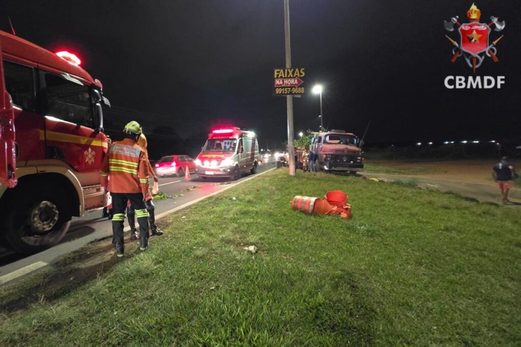 motociclista-morre-ao-colidir-em-caminhao-no-df;-transito-e-alterado