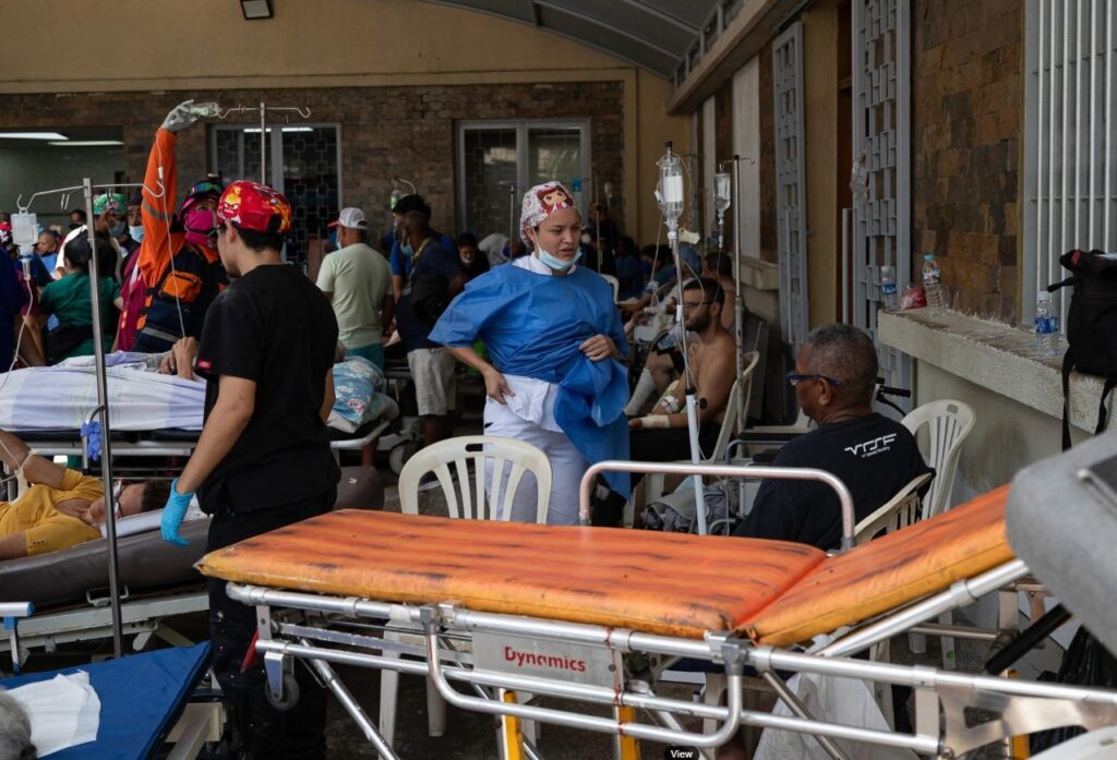 venezuela:-hospitais-de-caracas-colapsam-com-feridos-em-terremotos