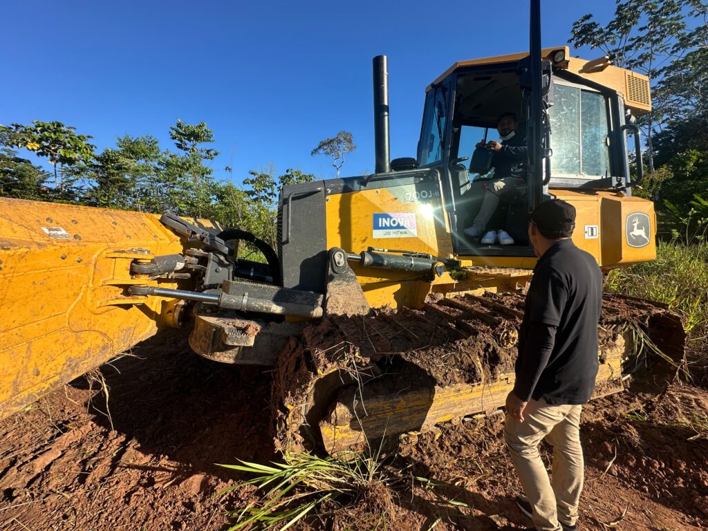 Prefeito Valdelio Furtado acompanha obras da Operação Verão 2026 em Marechal Thaumaturgo