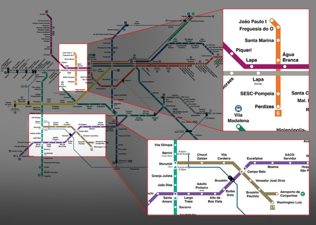 Como fica o mapa do metrô de SP com a inauguração da Linha 6-Laranja como-fica-o-mapa-do-metro-de-sp-com-a-inauguracao-da-linha-6-laranja