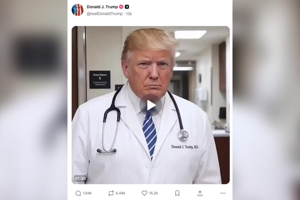 trump-usa-ia-para-fingir-ser-medico-e-“tratar”-famosos-que-o-criticam