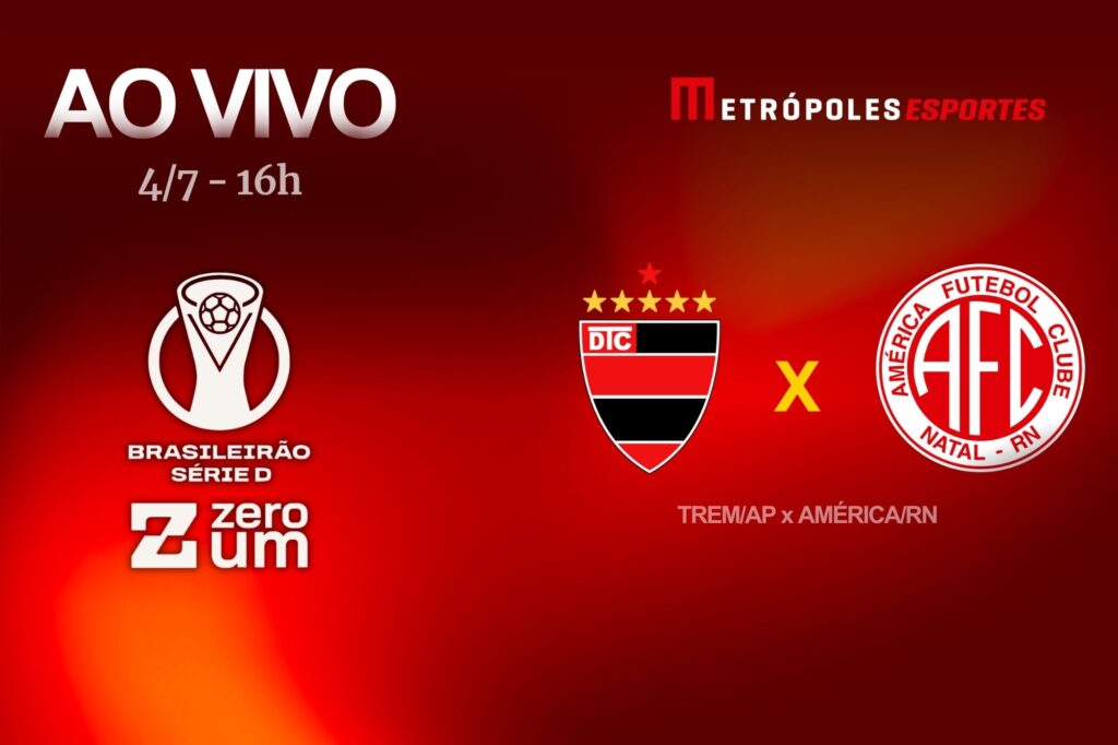 Série D ZeroUm: Metrópoles transmite Trem-AP x América-RN ao vivo serie-d-zeroum:-metropoles-transmite-trem-ap-x-america-rn-ao-vivo