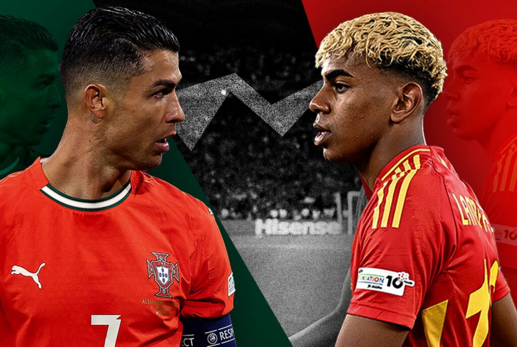 yamal-e-cristiano-ronaldo-ficam-frente-a-frente-por-vaga-nas-quartas
