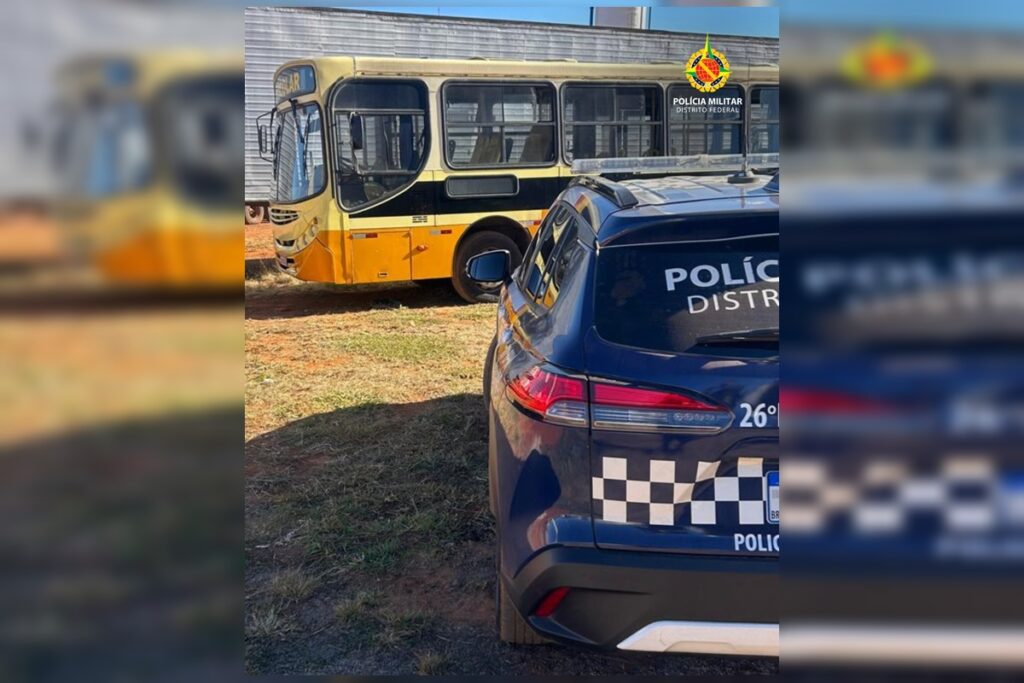 Ônibus escolar furtado no Entorno é recuperado após dono acionar PMDF onibus-escolar-furtado-no-entorno-e-recuperado-apos-dono-acionar-pmdf
