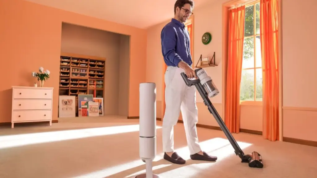 Novo aspirador sem fio de 400 W chega para substituir modelos pesados ligados à tomada, reconhece seis ambientes com inteligência artificial e funciona por até 100 minutos com uma única bateria Novo aspirador sem fio de 400 W chega para substituir modelos pesados ligados à tomada, reconhece seis ambientes com inteligência artificial e funciona por até 100 minutos com uma única bateria