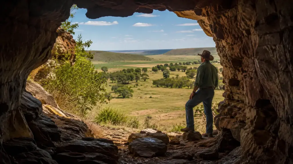 Caverna australiana preserva 25 mil anos de gramíneas queimadas, cinzas ritualísticas, práticas de cura, magia de proteção e possíveis maldições dos ancestrais GunaiKurnai