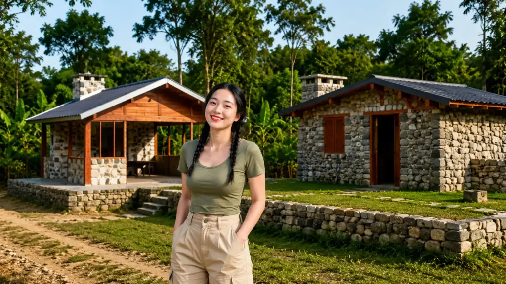 Surpreendente construção viral mostra jovem erguendo uma casa inteira sozinha em apenas 60 dias usando cimento e ferramentas simples, revelando um método acessível que pode reduzir custos, desperta milhões de visualizações e impressiona especialistas em engenharia Surpreendente construção viral mostra jovem erguendo uma casa inteira sozinha em apenas 60 dias usando cimento e ferramentas simples, revelando um método acessível que pode reduzir custos, desperta milhões de visualizações e impressiona especialistas em engenharia