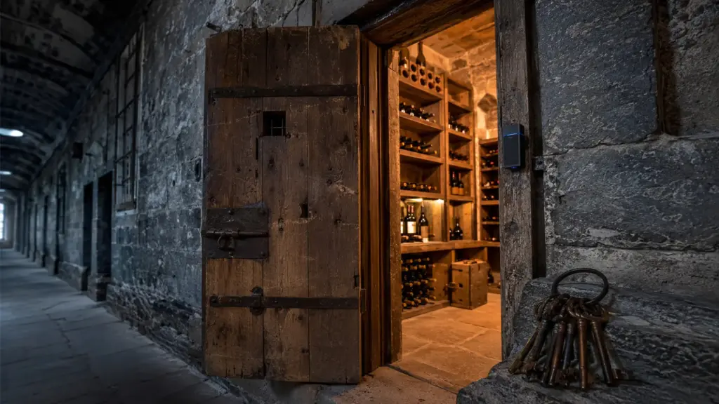Quem diria? Cela centenária de uma antiga prisão australiana troca prisioneiros por garrafas de vinho, aproveita paredes de pedra-azulada com cerca de 50 centímetros para manter a temperatura estável e acaba vendida por A$ 81 mil após atrair mais de 40 mil visualizações na internet