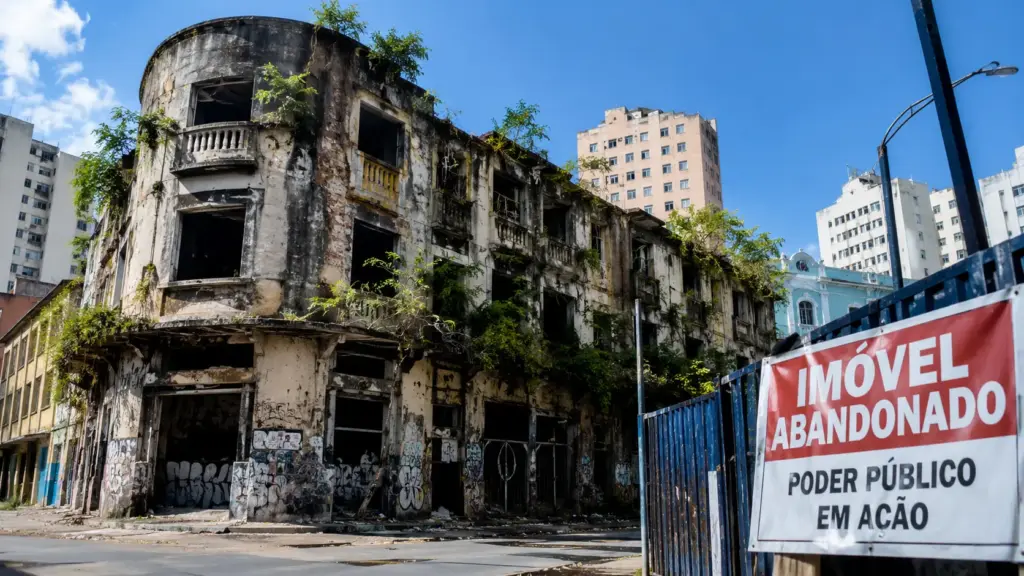 Nova política habitacional prevê que imóveis abandonados sejam destinados à moradia popular após processos legais, criando um modelo urbano que promete recuperar áreas degradadas e ampliar o acesso à habitação para milhares de pessoas