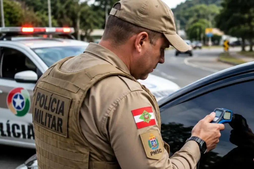 Comprar o carro com a película já instalada não livra ninguém de multa grave, cinco pontos na carteira e retenção do veículo, e a fiscalização mede o conjunto do vidro com a película, não o número que a loja informou