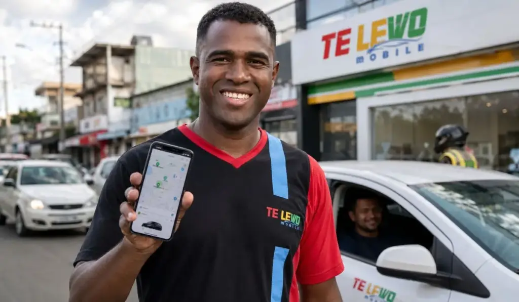 Brasileiro que viveu nas ruas, foi resgatado pelo pai com ajuda de um pastor e chorou após levar tapa de passageira transformou humilhação em negócio: criou a Te Levo Mobile, aplicativo que chegou a movimentar R$ 700 mil por mês em Araxá e avançou para mais de 100 cidades