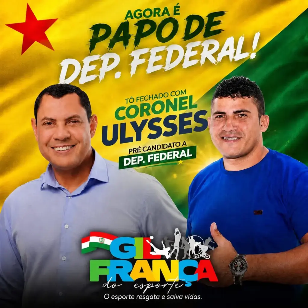 Em Tarauacá, Gil França do Esporte encerra parceria com Socorro Neri e abraça projeto da reeleição de Cel Ulysses à Câmara Federal