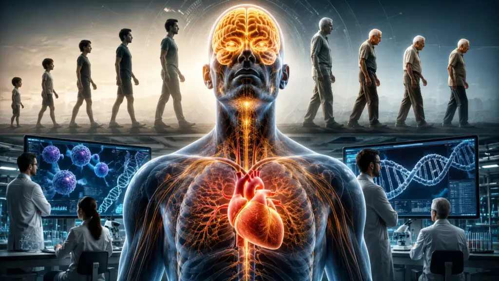 Humanos podem viver até qual idade? Estudo revela que apenas dois tipos de células podem determinar o limite da vida humana e traz cálculos surpreendentes que desafiam tudo o que a ciência imaginava sobre o envelhecimento.
