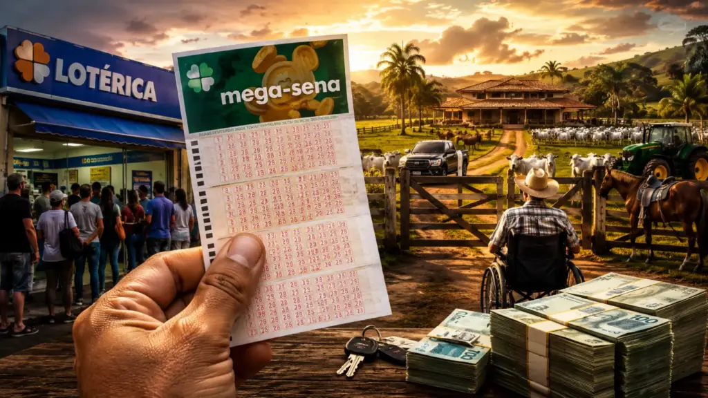Ele ganhou R$ 52 milhões, ganhador da Mega-Sena comprou fazenda milionária, investiu R$ 9 milhões, reuniu 846 cabeças de gado e realizou o maior sonho da vida, mas a história terminou em tragédia.
