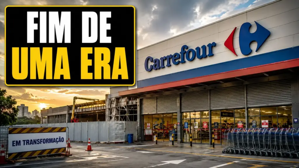 Fim de uma era: Carrefour deixa antigos supermercados para trás enquanto gigante prepara investimento de R$ 433 milhões, cinco novas lojas e uma expansão que promete mudar o varejo Fim de uma era: Carrefour deixa antigos supermercados para trás enquanto gigante prepara investimento de R$ 433 milhões, cinco novas lojas e uma expansão que promete mudar o varejo