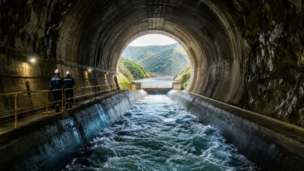 Túnel colossal de 8,4 km no Rio atravessa serra para levar água do rio e ajudar a abastecer até 1,8 milhão de pessoas com vazão de 5.100 litros por segundo