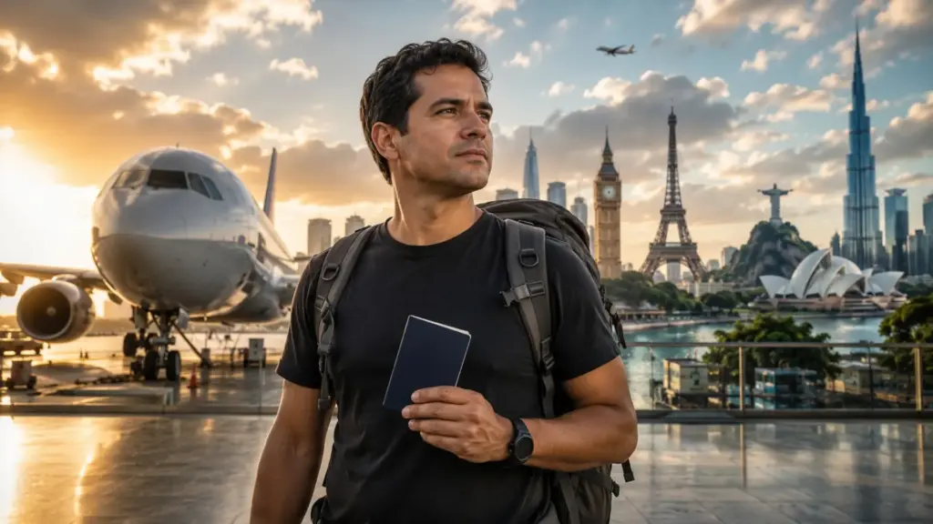 Brasileiro foi demitido do emprego após 13 anos, transformou o baque em um plano ousado e agora quer visitar as capitais de 196 países em apenas três anos e meio, começando pelo Sudeste Asiático