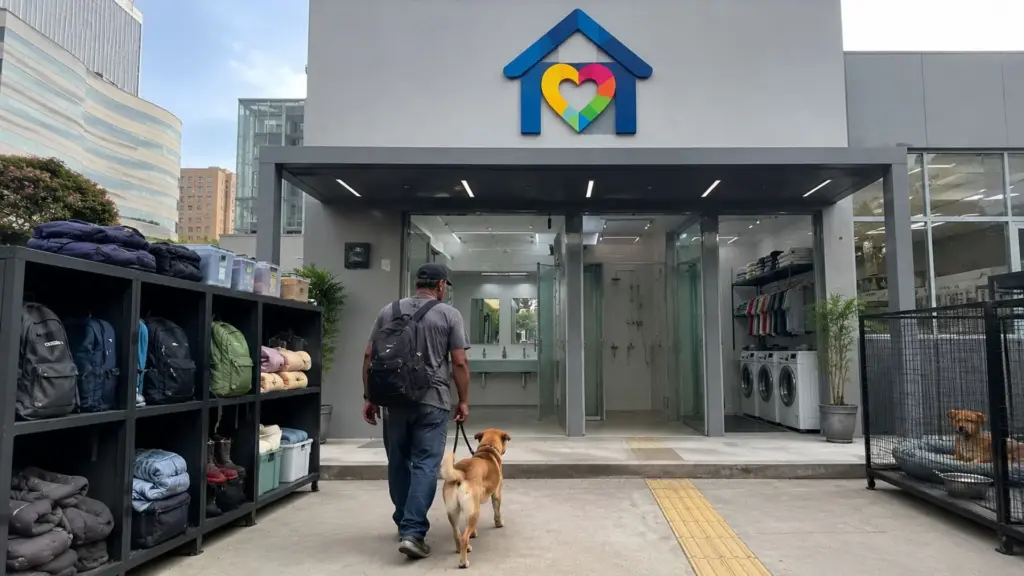 Inconformada em ver moradores de rua sem banho, lavanderia e lugar para guardar pertences, Brasília ganhou em 2026 a primeira Casa Carinhosa do país com banheiro, bagageiro e apoio contra violações: o novo modelo transforma acolhimento em dignidade diária