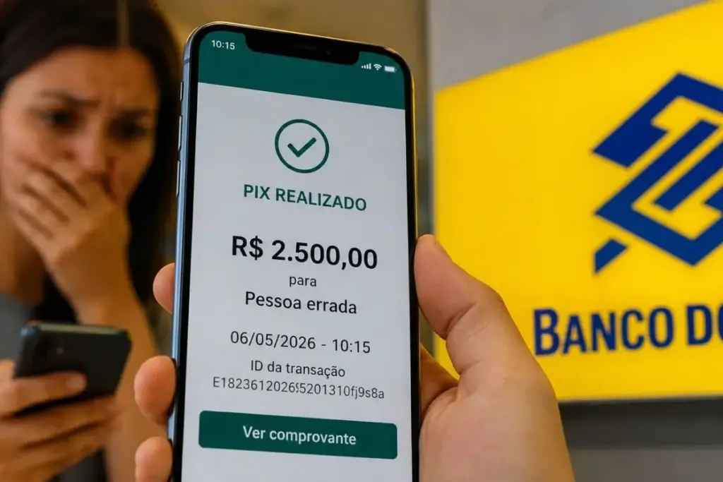 Mandou Pix para a pessoa errada e acha que perdeu o dinheiro para sempre, mas o Banco do Brasil explica que existem caminhos para tentar reaver o valor em 2026 e a rapidez muda tudo