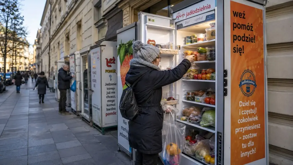 Qualquer pessoa pode abrir a porta e sair com comida sem pedir, sem se explicar e sem passar vergonha, é assim que funcionam as quase 1.600 geladeiras instaladas nas calçadas da Polônia, e o mais impressionante é que boa parte de quem chega ali não vem para levar, vem para deixar