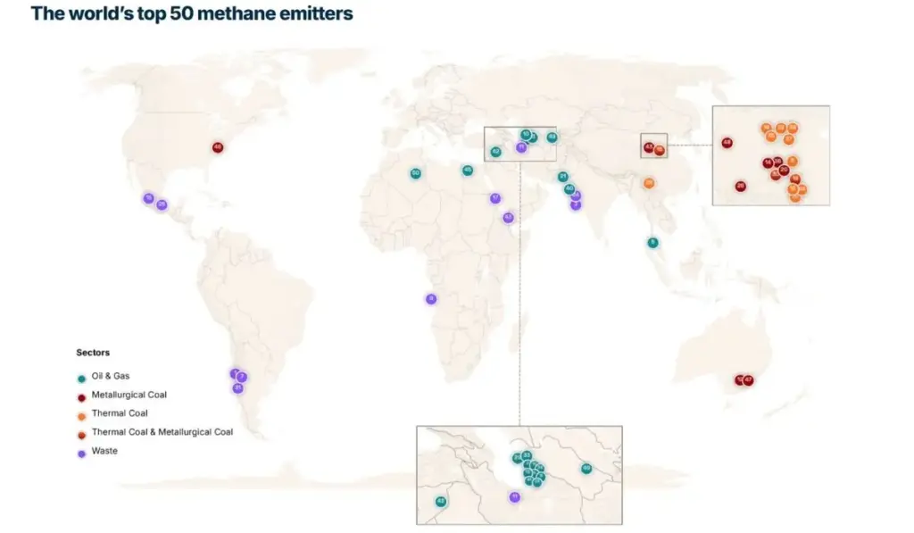 Satélites já flagram do espaço as nuvens de metano que escapam de dutos e poços pelo mundo inteiro, mas um levantamento da ONU mostra que apenas 13% dos alertas enviados às empresas viram alguma ação concreta Satélites já flagram do espaço as nuvens de metano que escapam de dutos e poços pelo mundo inteiro, mas um levantamento da ONU mostra que apenas 13% dos alertas enviados às empresas viram alguma ação concreta