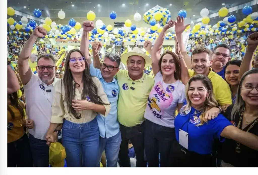 Tião Bocalom mostra força e comanda festa tucana com Adônis e Eduardo Velloso