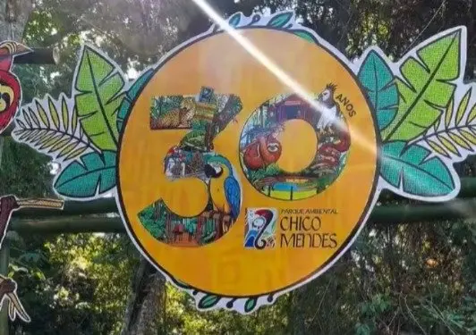 Parque Chico Mendes celebra 30 anos com programação especial e cápsula do tempo em Rio Branco Parque Chico Mendes celebra 30 anos com programação especial e cápsula do tempo em Rio Branco