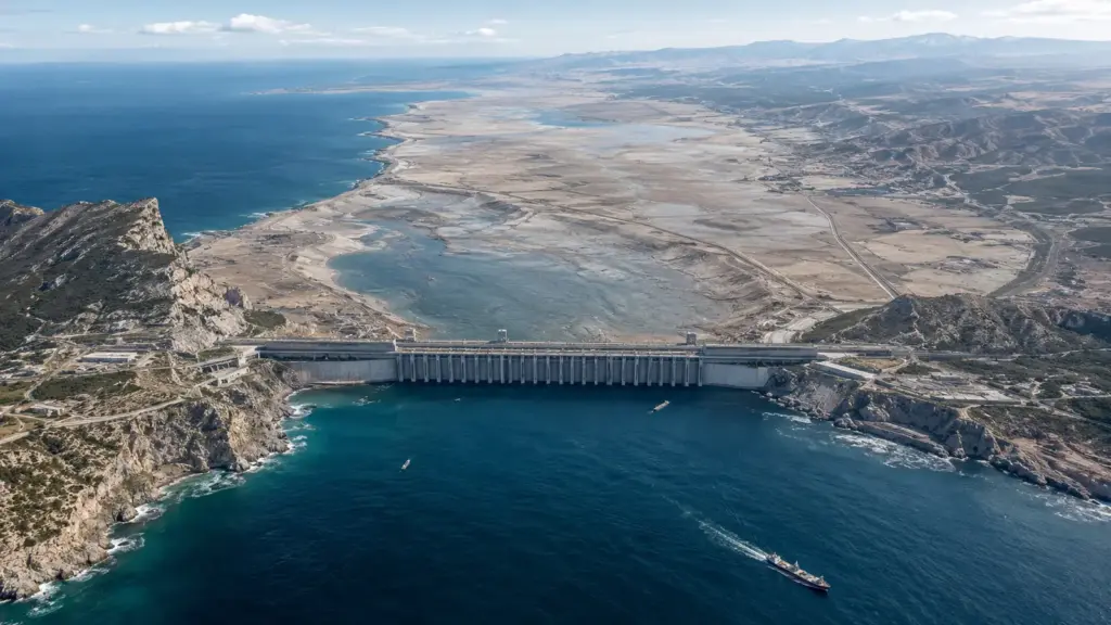 Barragem gigante em Gibraltar, novas cidades e terras agrícolas: o plano de um alemão para reduzir o Mediterrâneo por um século e unir Europa e África