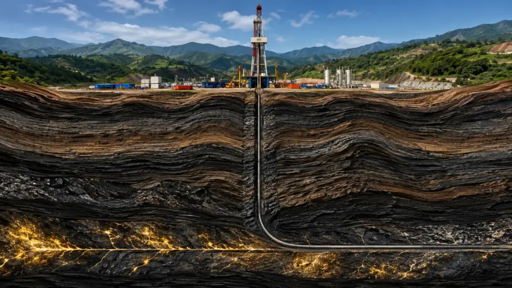 A quase 5 km abaixo da terra, China avança sobre depósito de gás de xisto de 10 trilhões de m³, capaz de produzir até 50 bilhões de m³ por ano
